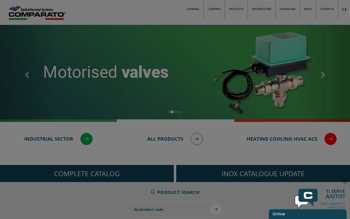 Screenshot of comparato.com