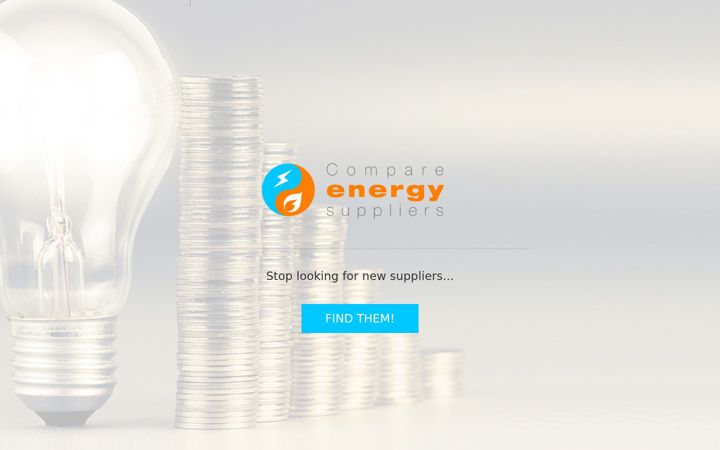 Screenshot of compare-energysuppliers.co.uk