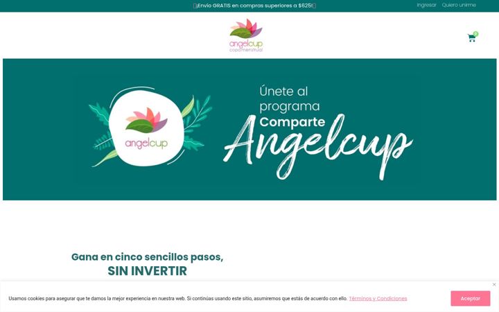 Screenshot of comparteangelcup.com