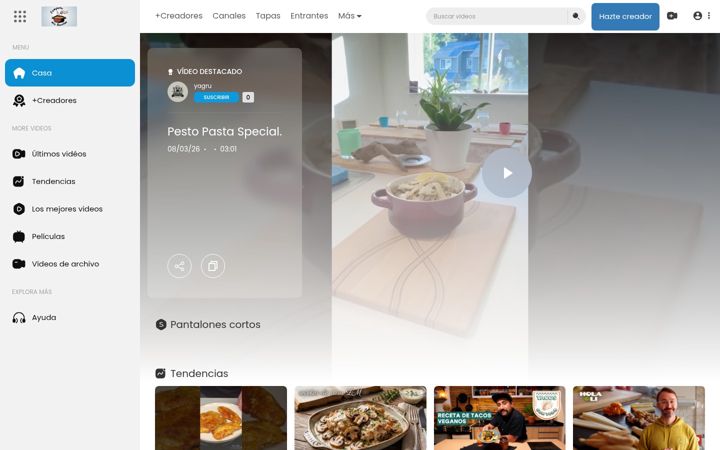 Screenshot of compartomisrecetas.com