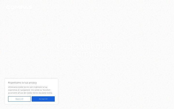 Screenshot of compas.it