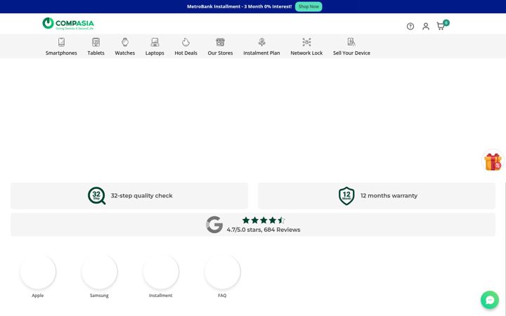 Screenshot of compasia.com.ph