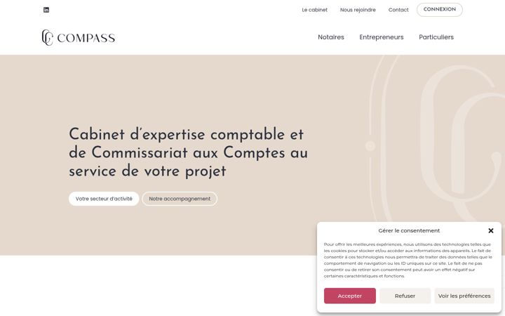 Screenshot του compass-expertise.fr