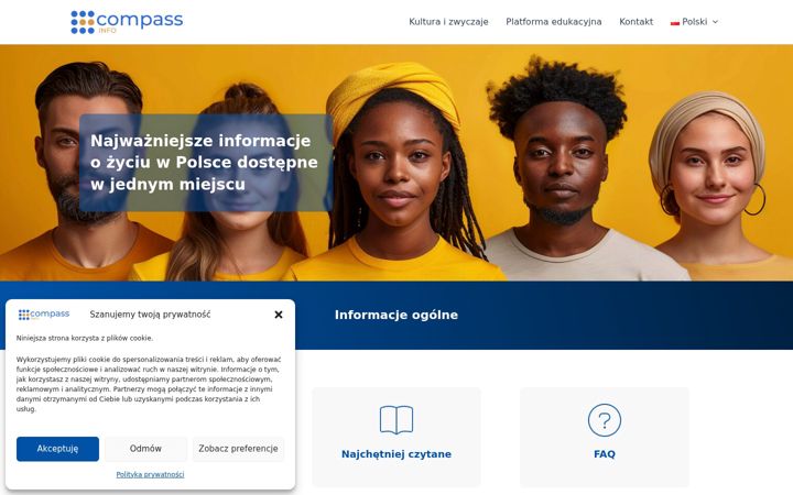 Screenshot of compass-info.pl