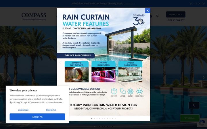 Screenshot of compass-me.com