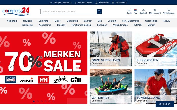 Screenshot of compass24.nl