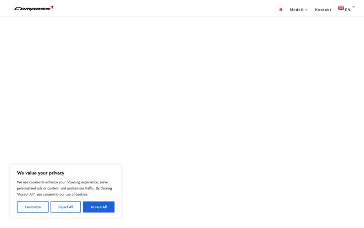 Screenshot of compassboats.eu