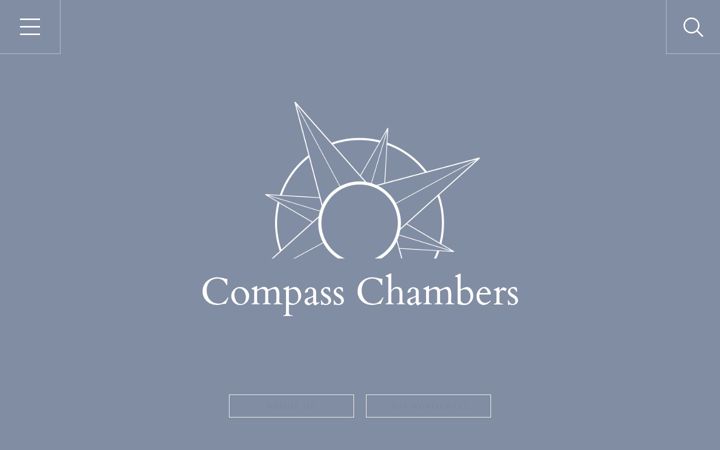 Screenshot of compasschambers.com