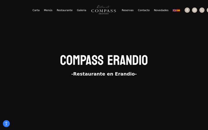 Screenshot of compasserandio.com