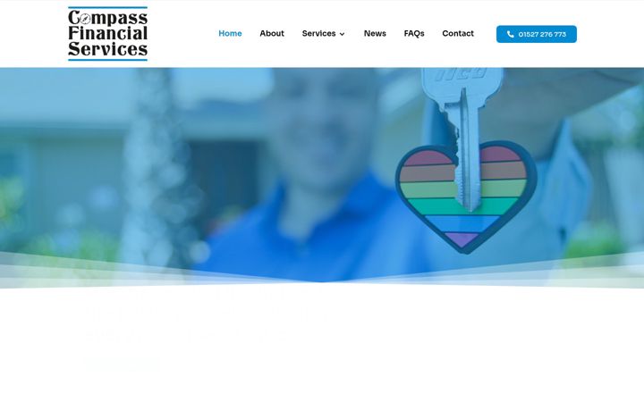 Screenshot of compassfinservices.co.uk