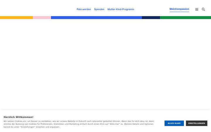 Screenshot of compassion.de