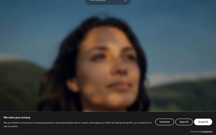 Screenshot di compasspathways.com