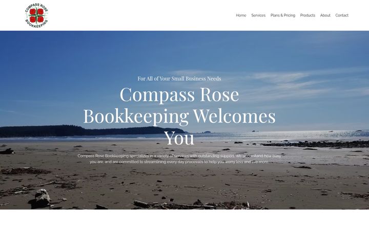 Screenshot of compassrosebk.com