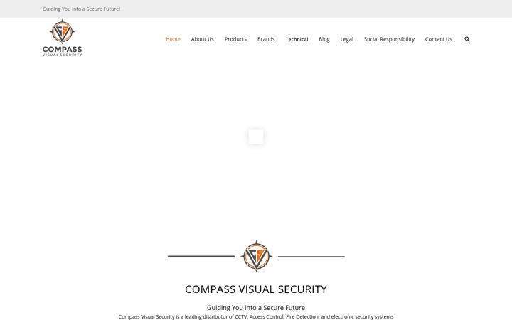 Skærmbillede af compasssecurity.co.za