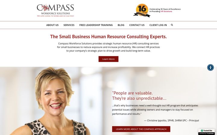 Screenshot of compasswfs.com