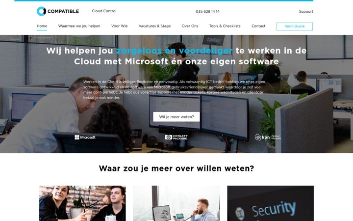 Екранна снимка на compatible.nl