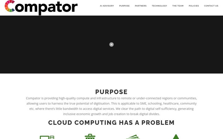 Screenshot of compator.com