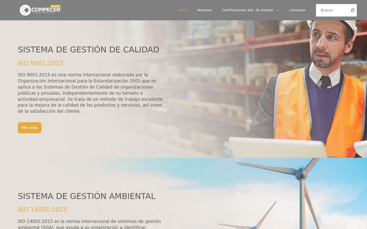 Screenshot of compecer.es