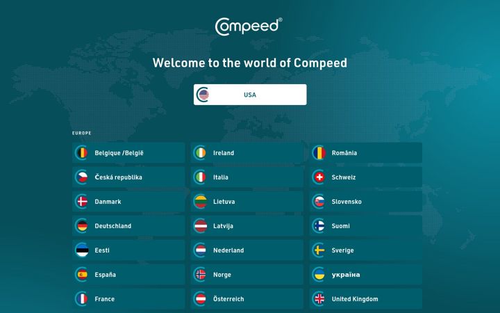 Screenshot of compeed.com