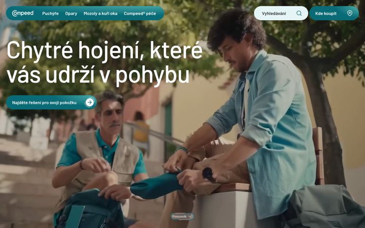 Screenshot van compeed.cz