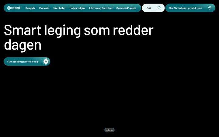 Ekrano kopija compeed.no