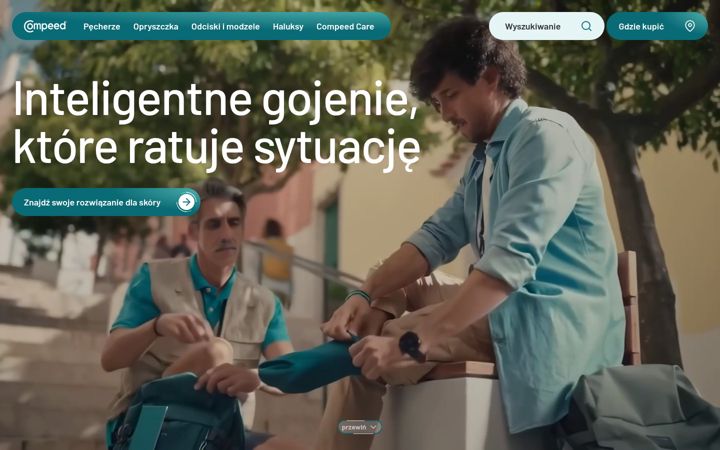 Snímek obrazovky compeed.pl