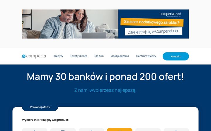 Screenshot of comperia.pl