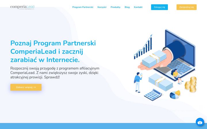Screenshot of comperialead.pl