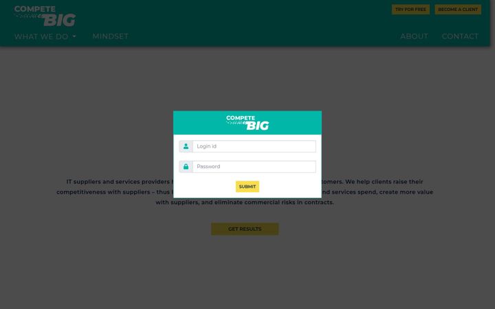 Screenshot of competebig.org
