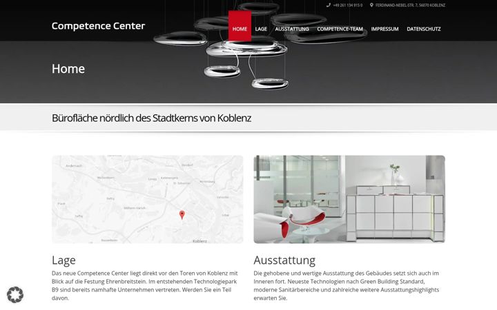 Screenshot of competence-center-koblenz.com