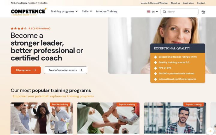 Screenshot of competence.org