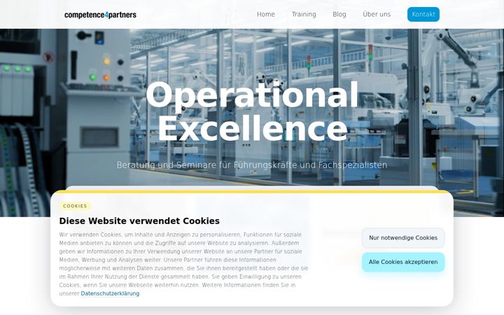 Screenshot of competence4partners.com