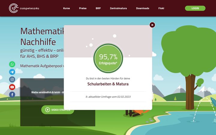 Screenshot of competenz4u.at