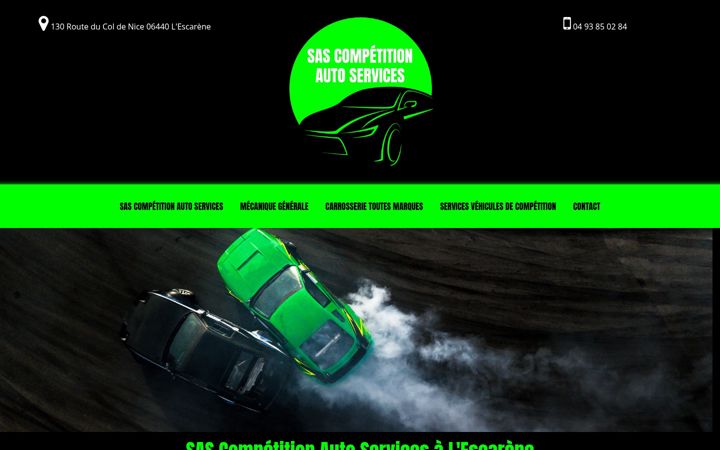 Screenshot of competition-auto-services.fr