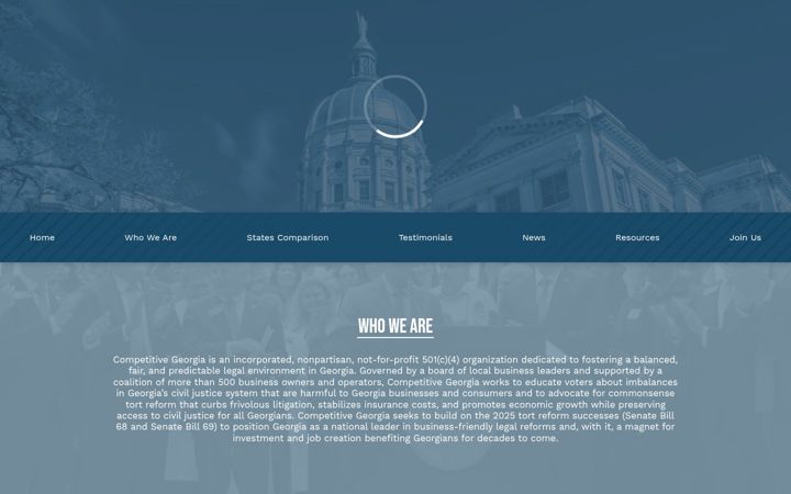 Screenshot of competitivega.com