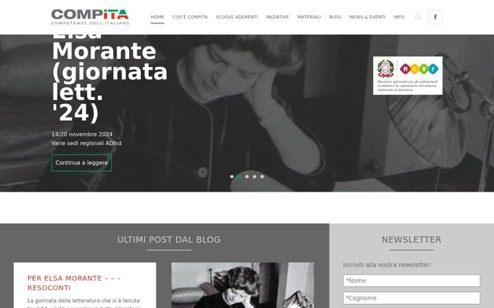Screenshot of compita.it