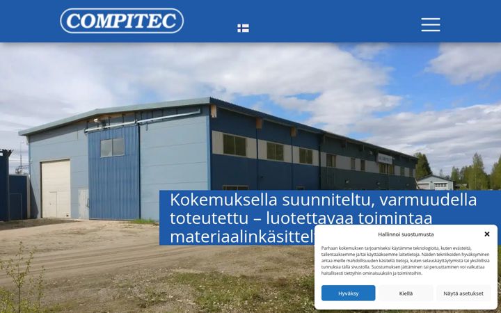 Screenshot of compitec.net