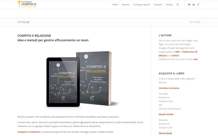Screenshot of compitoerelazione.it