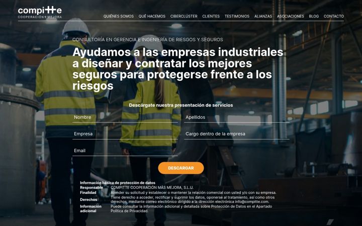 Screenshot of compitte.com