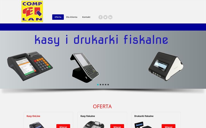 Snímek obrazovky complan.com.pl