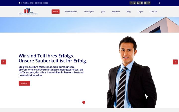 Screenshot of complehaus.de