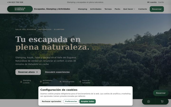 Screenshot of complejoesgueva.com