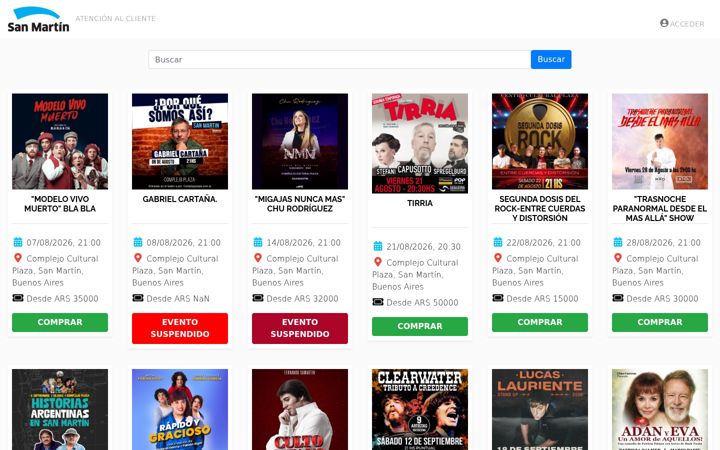 Screenshot of complejoplaza.com.ar
