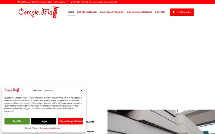 Screenshot of complemat.com