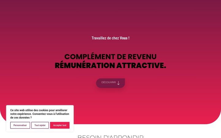 Ekrano kopija complementrevenu.fr