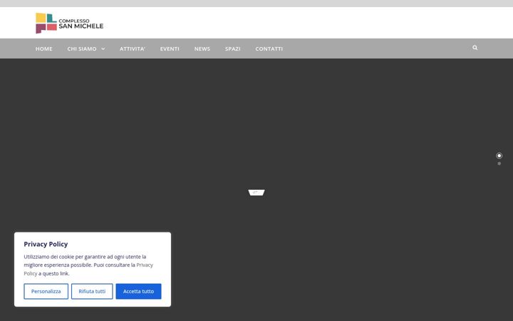 Screenshot of complessosanmichele.com