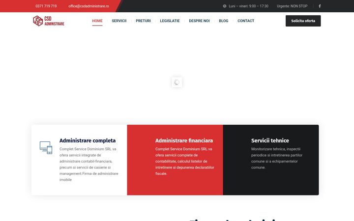Screenshot of completdominium.ro