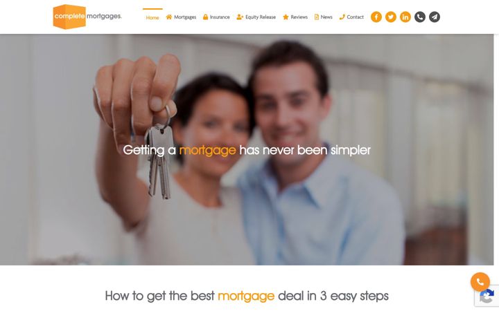 Ekrānuzņēmums no complete-mortgages.co.uk