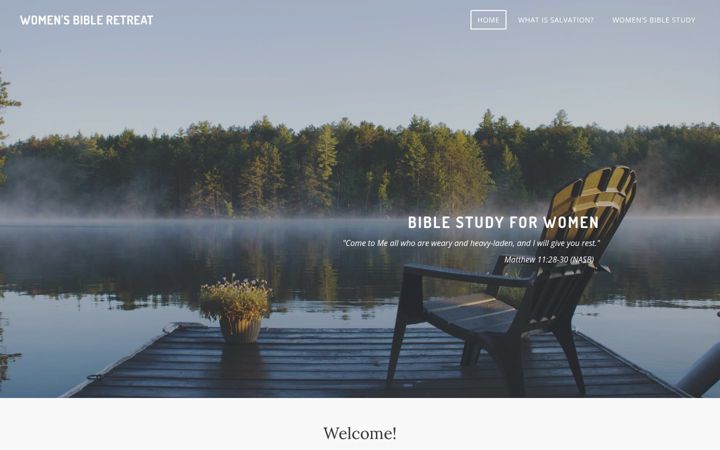 Screenshot of completeinhim.org