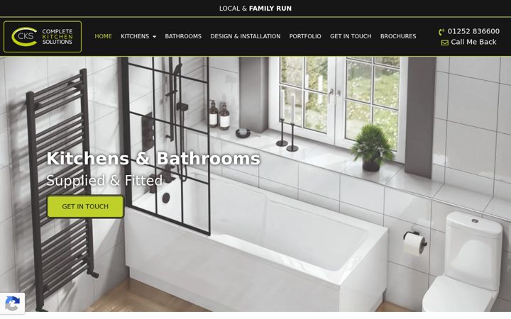 Ekrano kopija completekitchensolutions.co.uk